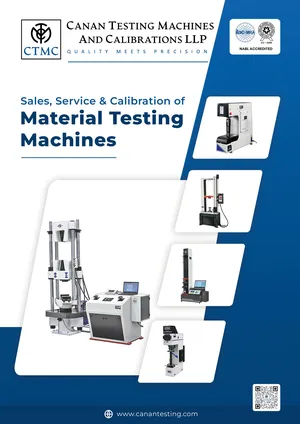 Canan Testing product catalogue cover